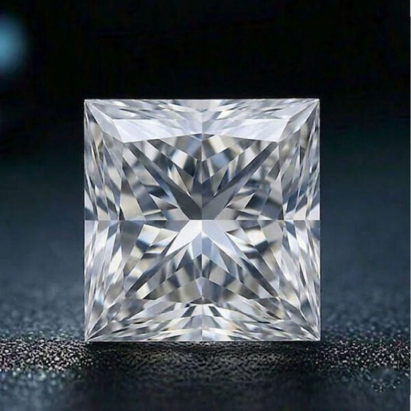 Princess Cut Moissanite in Pakistan | Premium Square Moissanite Stone