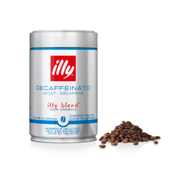 7646-new.webp Illy - DECAFFEINATO - Roast Coffee - Whole Beans - 250 gm - Image 1