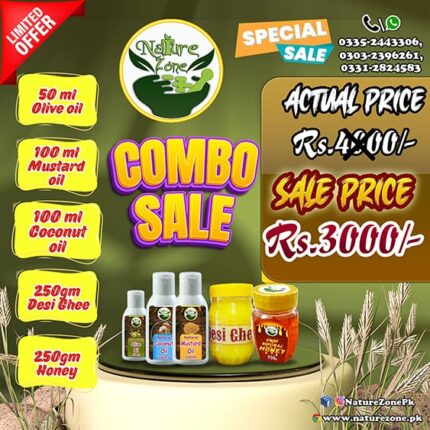 Combo deal (Honey,Ghee & Oils)